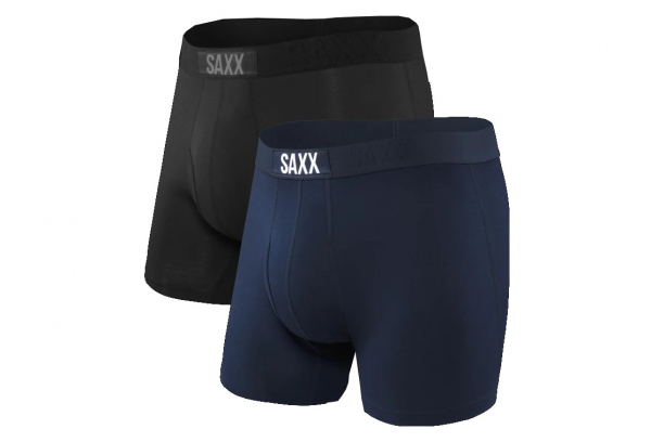 Saxx Boxers (Pack De 2) Ultra Negro Azul 3 Saxx Boxers (Pack De 2) Ultra Negro Azul