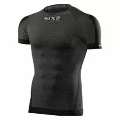 Six2 Sixs Manga Corta TS1 Negro / Carbono