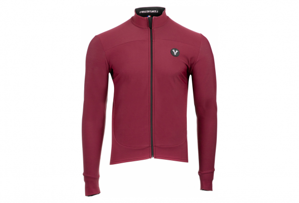 Maillot Mangas Largas LeBram Allos Burdeos 4 Maillot Mangas Largas LeBram Allos Burdeos - Imagen 2