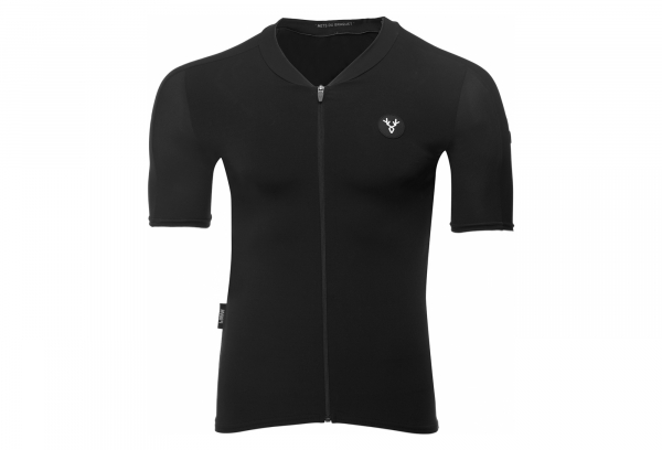 Maillot Mangas Cortas LeBram Allos Aero Fit Negro 4 Maillot Mangas Cortas LeBram Allos Aero Fit Negro - Imagen 2