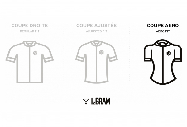 Maillot Mangas Cortas LeBram Allos Aero Fit Negro 8 Maillot Mangas Cortas LeBram Allos Aero Fit Negro - Imagen 6