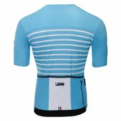 Maillot Mangas Cortas LeBram Ventoux Azul Cielo Slim Fit -Cascos barato 15836345ef3689e981968.80540239