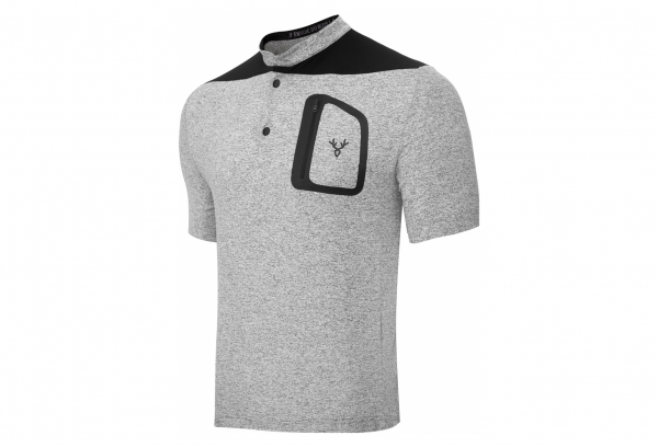 Jersey Gris De Corte Recto Y Manga Corta Parpaillon De LeBram 3 Jersey Gris De Corte Recto Y Manga Corta Parpaillon De LeBram