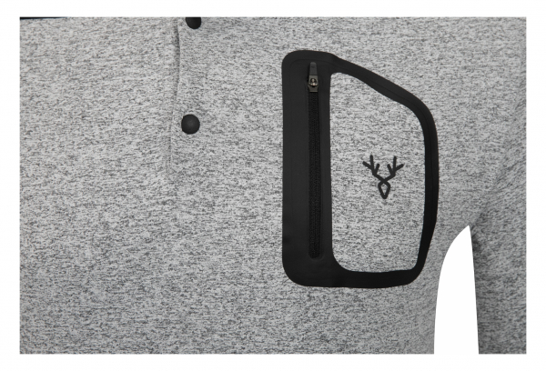 Jersey Gris De Corte Recto Y Manga Corta Parpaillon De LeBram 8 Jersey Gris De Corte Recto Y Manga Corta Parpaillon De LeBram - Imagen 6