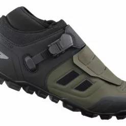 Par De Zapatillas MTB Shimano ME702 Verde Oliva
