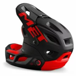 Casco Met Parachute MCR Mips Con Barboquejo Extraíble Negro Brillante Mate Rojo 2021 -Cascos barato 18294365f968a0a0386d7.75790705