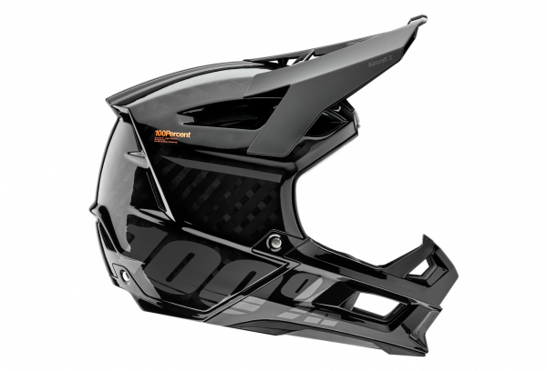 Casco Integral 100% Aircraft 2 Noir / Orange 3 Casco Integral 100% Aircraft 2 Noir / Orange