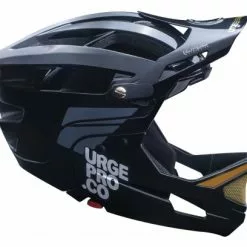 Casco Con Mentonera Extraíble Urge Gringo De La Sierra Negro