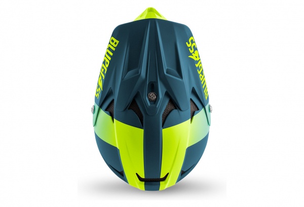 Casco Integral Bluegrass Intox Bleu / Jaune 6 Casco Integral Bluegrass Intox Bleu / Jaune - Imagen 4