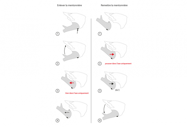 Urge Casco Gringo De La Pampa Con Mentonera Desmontable Azul Negro 4 Urge Casco Gringo De La Pampa Con Mentonera Desmontable Azul Negro - Imagen 2