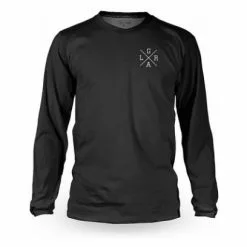 Maillot Básico Manga Larga Loose Riders Negro