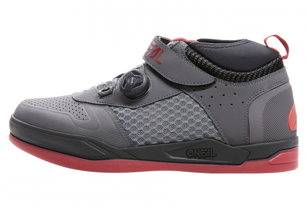 Par De Zapatillas MTB O'Neal SESSION SPD V.22 Gris / Rojo 4 Par De Zapatillas MTB O'Neal SESSION SPD V.22 Gris / Rojo - Imagen 2