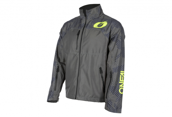 Chaqueta Impermeable O'Neal SHORE Rain V.22 Gris / Amarillo 5 Chaqueta Impermeable O'Neal SHORE Rain V.22 Gris / Amarillo - Imagen 3