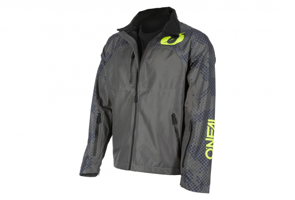 Chaqueta Impermeable O'Neal SHORE Rain V.22 Gris / Amarillo 3 Chaqueta Impermeable O'Neal SHORE Rain V.22 Gris / Amarillo