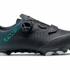 Zapatillas De MTB Para Mujer Northwave Origin Plus 2 Negras Iridiscentes