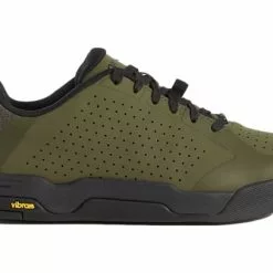 Zapatillas Bontrager Flatline Mountain Para Bicicleta De Montaña Verde Oliva Unisex