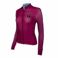 Maillot De Manga Larga Para Mujer LeBram Soulor Fuschia
