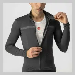 Maillot Castelli Pro Thermal Manga Larga Gris -Cascos barato 216934161939ab49353c7.99949556