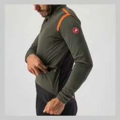 Chaqueta Castelli Alpha RoS 2 Light Verde / Negro -Cascos barato 217066061952b3fe076d0.31702504