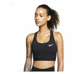 Sujetador Nike Dri-Fit Swoosh Mujer Negras