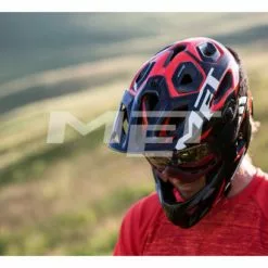 Casco Integral Met Parachute Noir / Rouge -Cascos barato 58d3d27ccf5b5