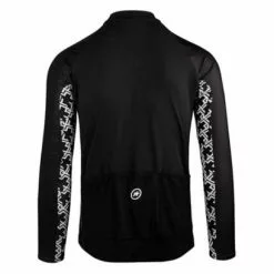 Jersey De Manga Larga Assos Tiburu MilleGT NegroSeries -Cascos barato 5a62281807aae