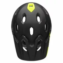 Casco Con Mentonera Extraible Bell Super DH Mips Negro Mate Verde Fluor 2021 -Cascos barato 5ac489641e63b