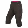 ENDURA Hummvee 3/4 II Para Mujer Con Forro Negro