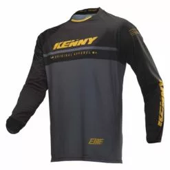 Maillot Mangas Largas Kenny Elite Negro / Dorado
