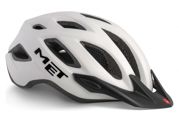 Casco Met Crossover Blanc 3 Casco Met Crossover Blanc